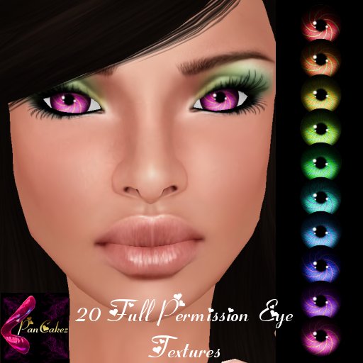 *PCz* Candy Swirl Eye Textures
