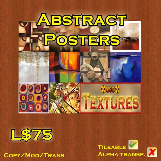 USC Textures - Abstract Posters