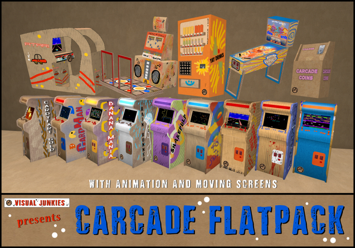 Carcade Flatpack By Myrdin Sommer (16 items)