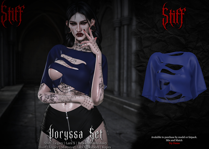 Stiff - Voryssa Top - Blue