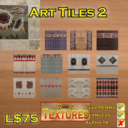 USC Textures - Art Tiles2