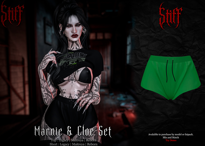 Stiff - Cloe Short - Green