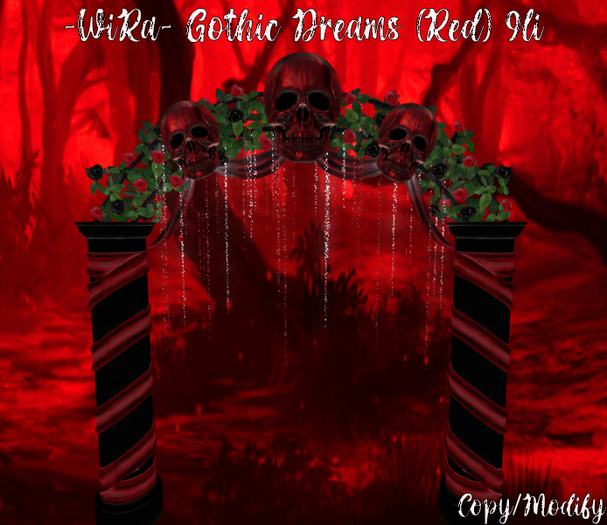 ~WiRa~ Gothic Dreams Arch (Red) BOX