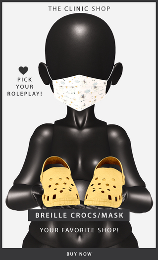 :TCS: Breille - [Set 5] - Mask/Crocs : [Add]