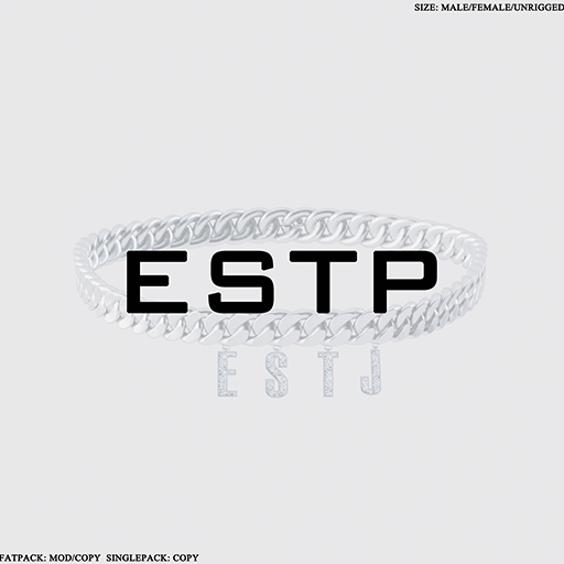 2AM-121-MBTI NECKLACE-ESTP