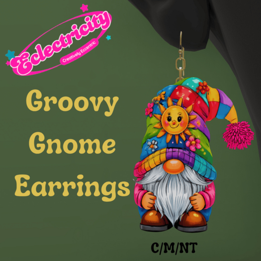 Groovy Gnome Earrings - Add to Unpack