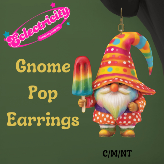 Gnome Pop Earrings - Add to Unpack
