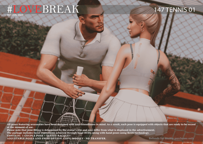 #LOVEBREAK 147 TENNIS 01