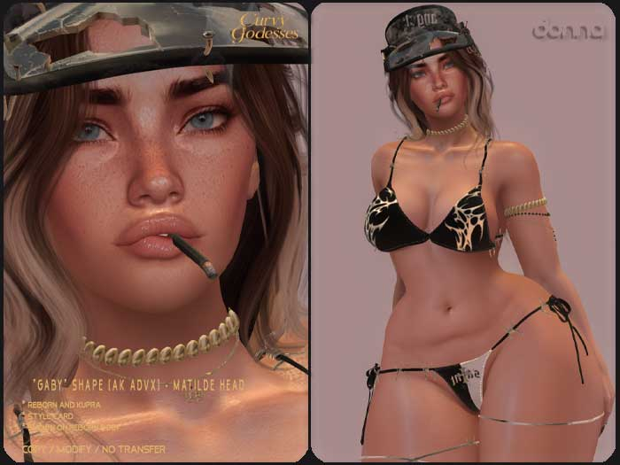  Curvy Goddesses "Gaby"  Shape (AK Matilde + Reborn)