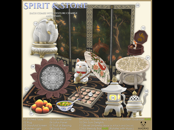 Second Life Marketplace - 03 Spirit & Stone - Storyfold Screen