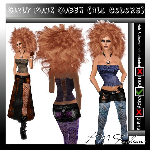 [PMF] Girly Punk Queen orange