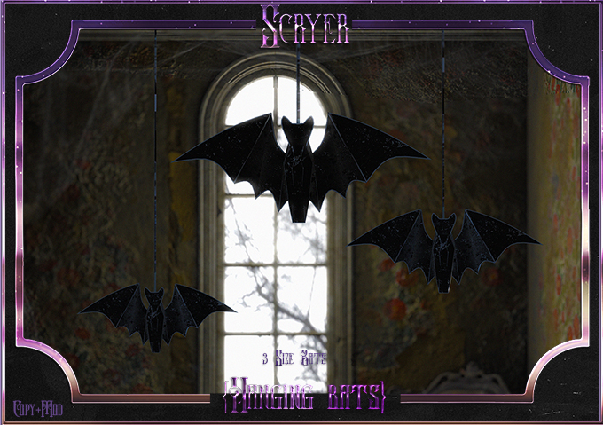 {Scryer} Hanging Bats
