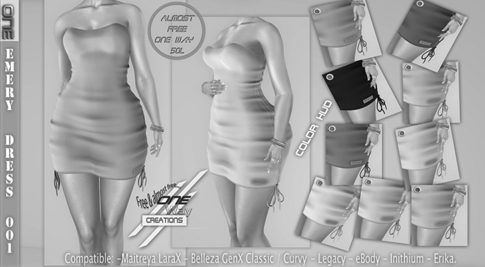 DEMO- ONE - Emery Dress (FATPACK ) BOX