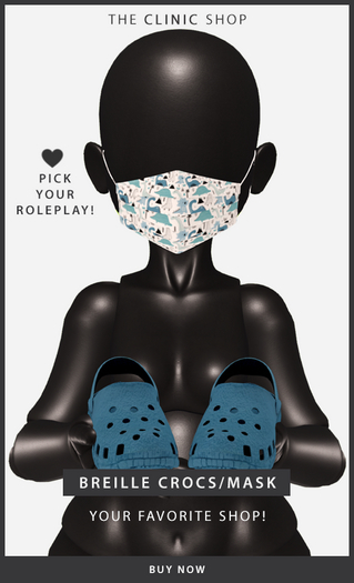 :TCS: Breille - [Set 11] - Mask/Crocs : [Add]