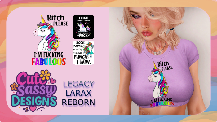 Cute Sassy Designs - Meanie Corns - Crop Top