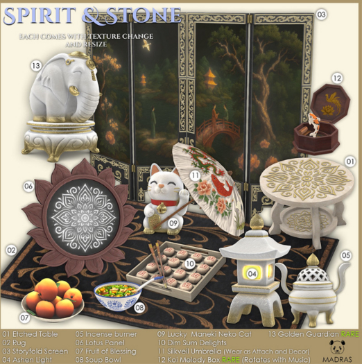 Madras Spirit & Stone FULL SET with RARES