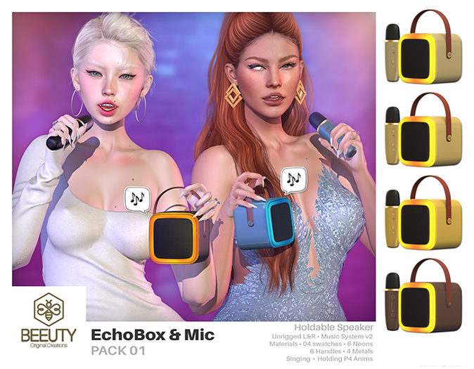 Beeuty - EchoBox & Mic PACK 01