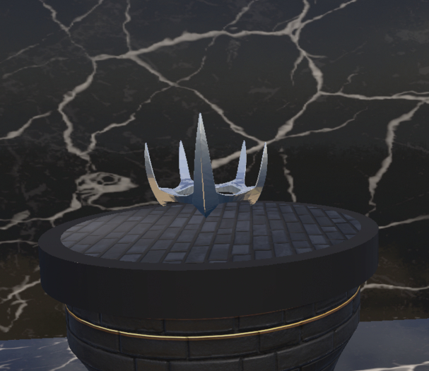 Silver Crown – 100% Mesh Regal Accessory 