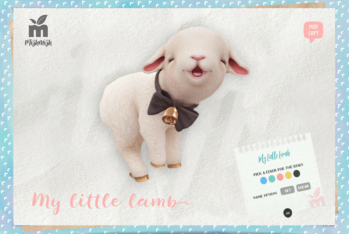 MishMish - My Little Lamb / Holdable [Boxed](attach)