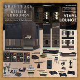 7 ABKW Vinyl Lounge . Bar Black