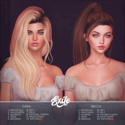 Exile::Cara: 10. Naturals RARE