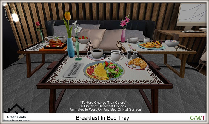 UR Breakfast In Bed Tray 