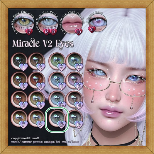 15. {S0NG} Miracle V2 Eyes : Earth V2 - COMMON