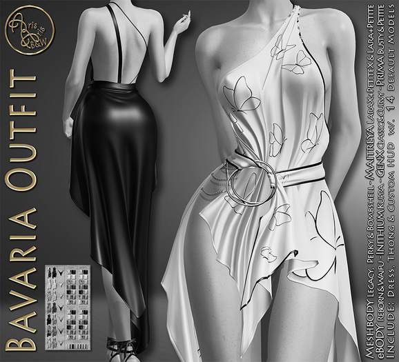 DEMO***ArisArisB&W~ArAy53~Bavaria Outfit - HUD(ADD)