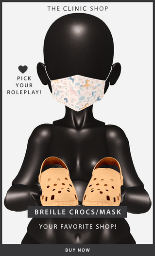 :TCS: Breille - [Set 21] - Mask/Crocs : [Add]