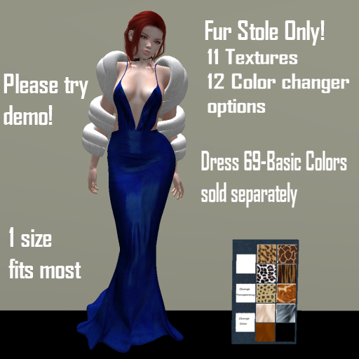 (GGD) Fur Stole
