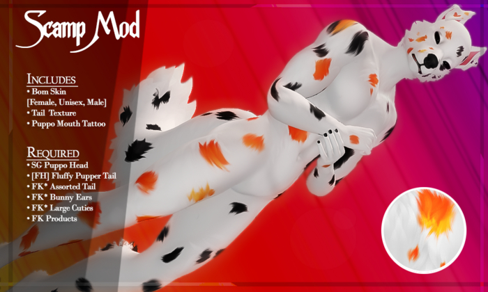 FK* Scamp ☾☾2☽☽ ☾☾BOM☽☽ ☾☾Furry Mod☽☽