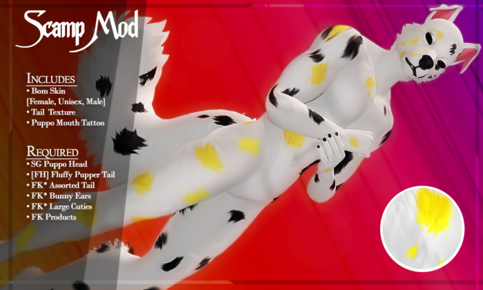 FK* Scamp ☾☾3☽☽ ☾☾BOM☽☽ ☾☾Furry Mod☽☽