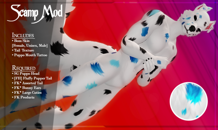 FK* Scamp ☾☾5☽☽ ☾☾BOM☽☽ ☾☾Furry Mod☽☽