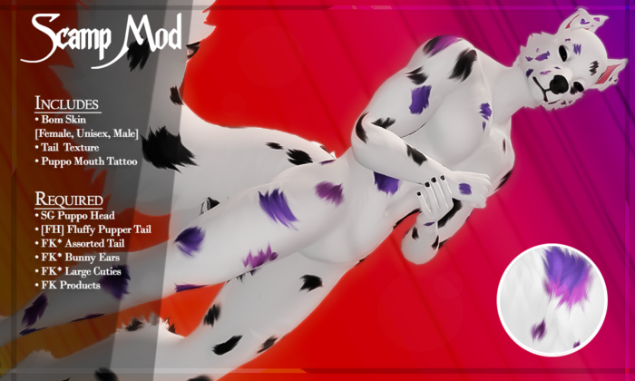 FK* Scamp ☾☾6☽☽ ☾☾BOM☽☽ ☾☾Furry Mod☽☽