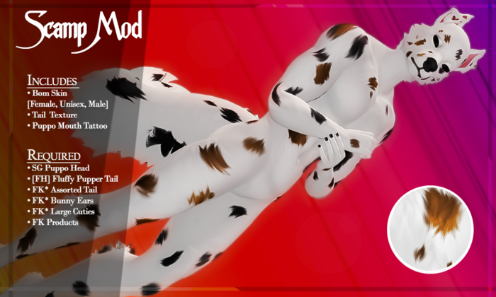 FK* Scamp ☾☾8☽☽ ☾☾BOM☽☽ ☾☾Furry Mod☽☽