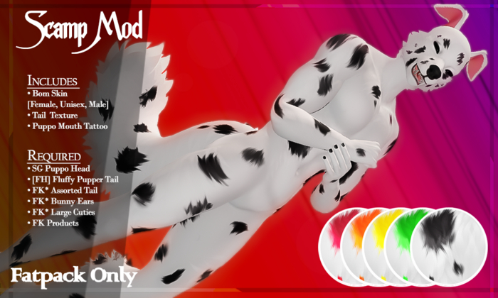 FK* Scamp ☾☾Fatpack v1☽☽ ☾☾BOM☽☽ ☾☾Furry Mod☽☽