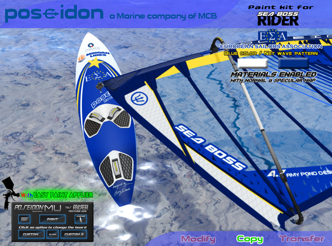 Second Life Marketplace - ::POSEIDON:: SEA BOSS RIDER - EUROPEAN ...
