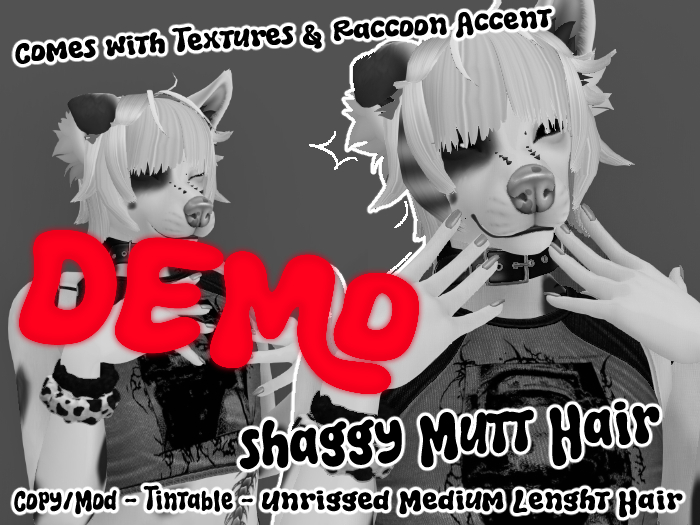 [TShain] DEMO Shaggy Mutt Hair