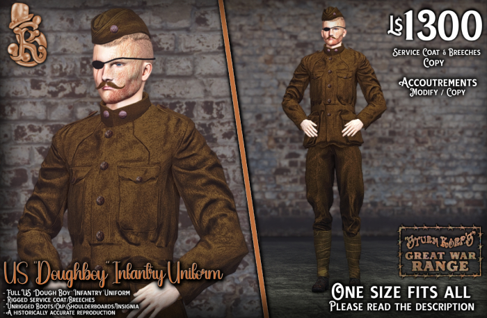 [Sturm Korp.] US "Doughboy" Infantry Uniform