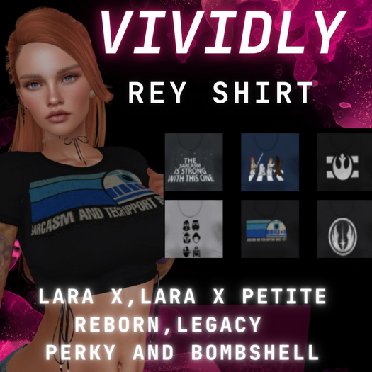 Vividly - Rey T-Shirts