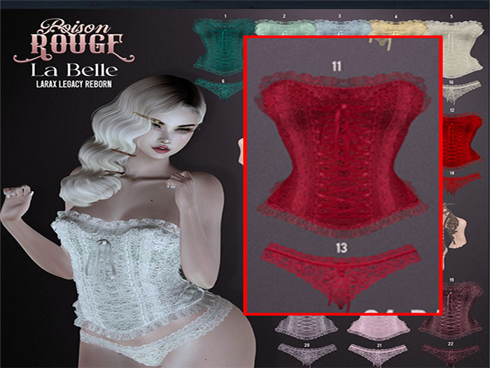 POISON ROUGE La Belle Red reborn