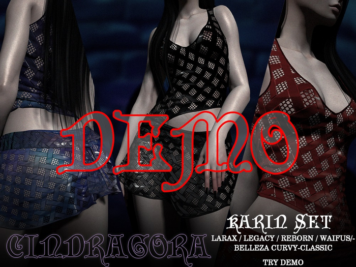 DEMO - Cindragora - Karin Set