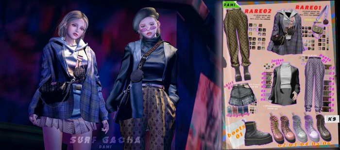 dami. surf gacha .*skirt02 maitreya (box)