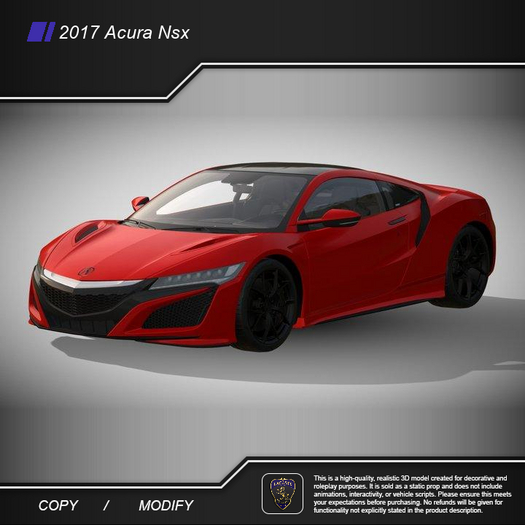 2017 Acura Nsx