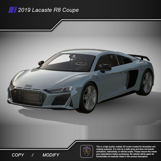 2019 Lacaste R8 Coupe
