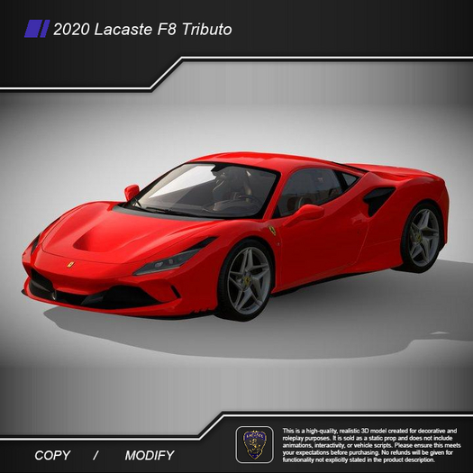 2020 Lacaste F8 Tributo