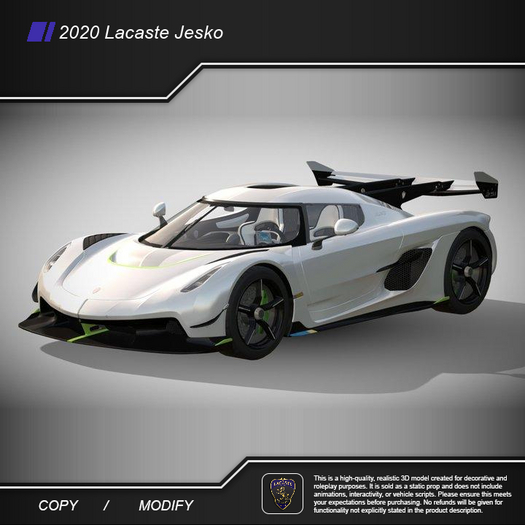 2020 Lacaste Jesko