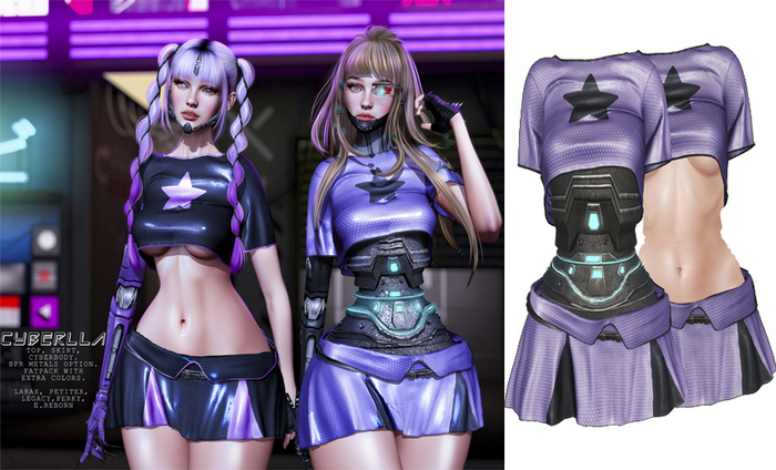 UNA. Cyberlla Purple