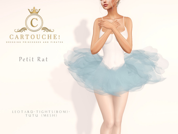 !C! Petit Rat- Blue Little Ballerina