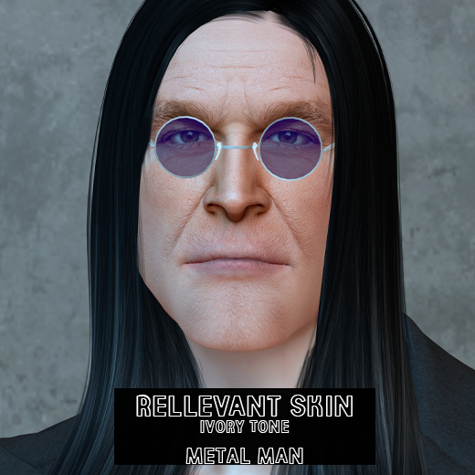 RELLEVANT SKIN METAL MAN - IVORY TONE